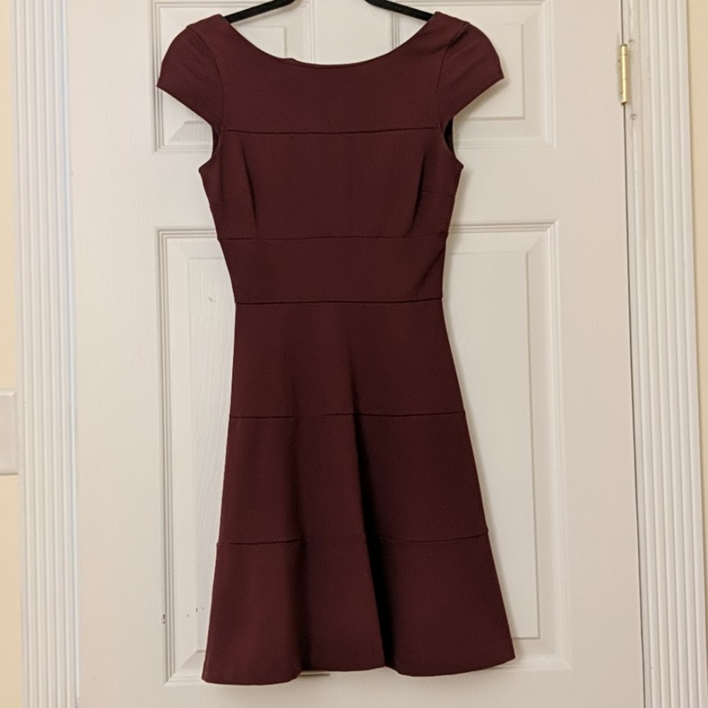 Banana Republic Maroon Dress